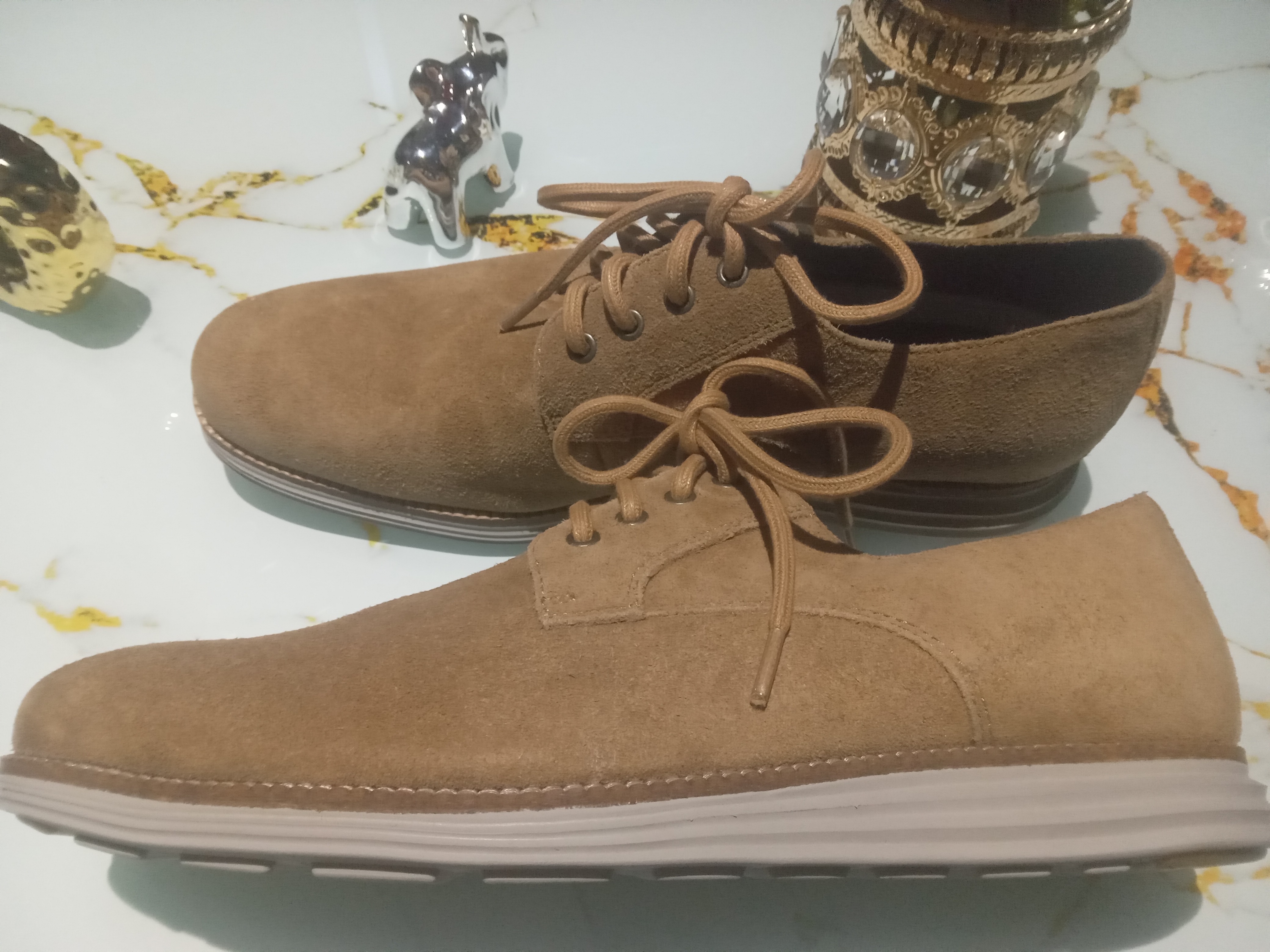 zapatos para hombre - Zapatos cole haan size 11 originales en gamusa  0