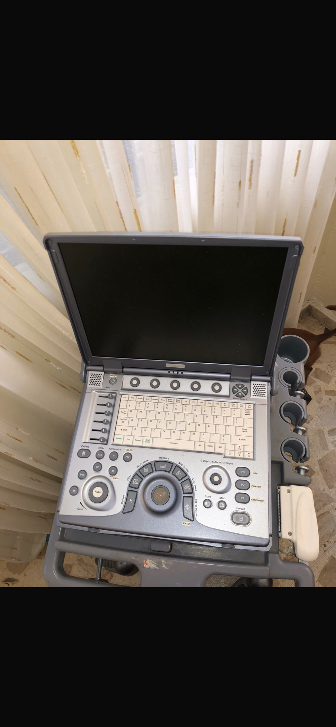 equipos profesionales - Sonografo General Electric Logiq E portable 0