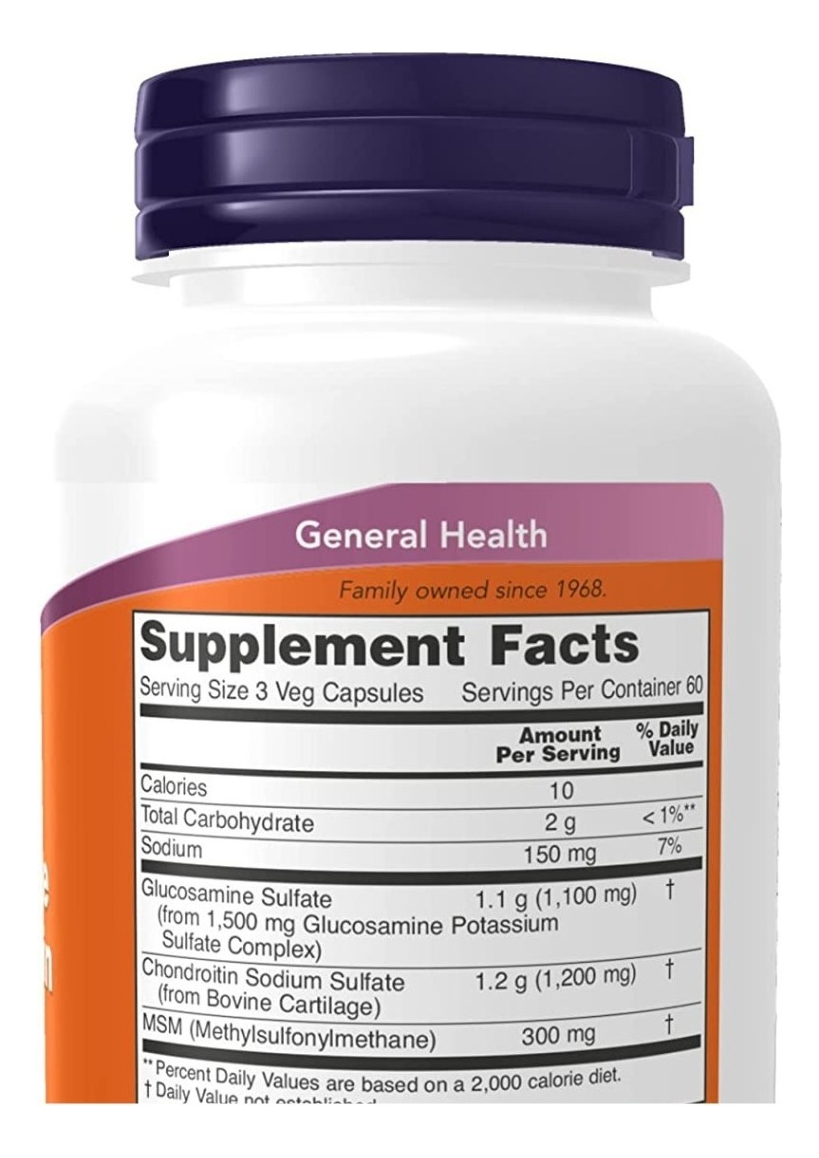 Salud y Equipamiento Médico - Glucosamina 1100 Mg 180cap Now - U - Unidad A $1798 1