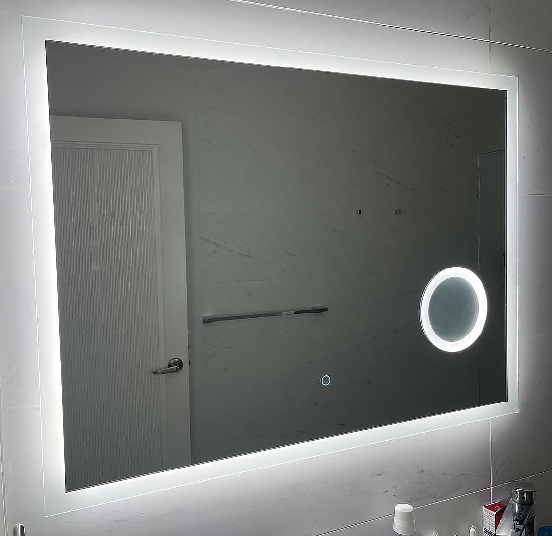decoración y accesorios - Espejo Led con luz antinieblas y aumento
