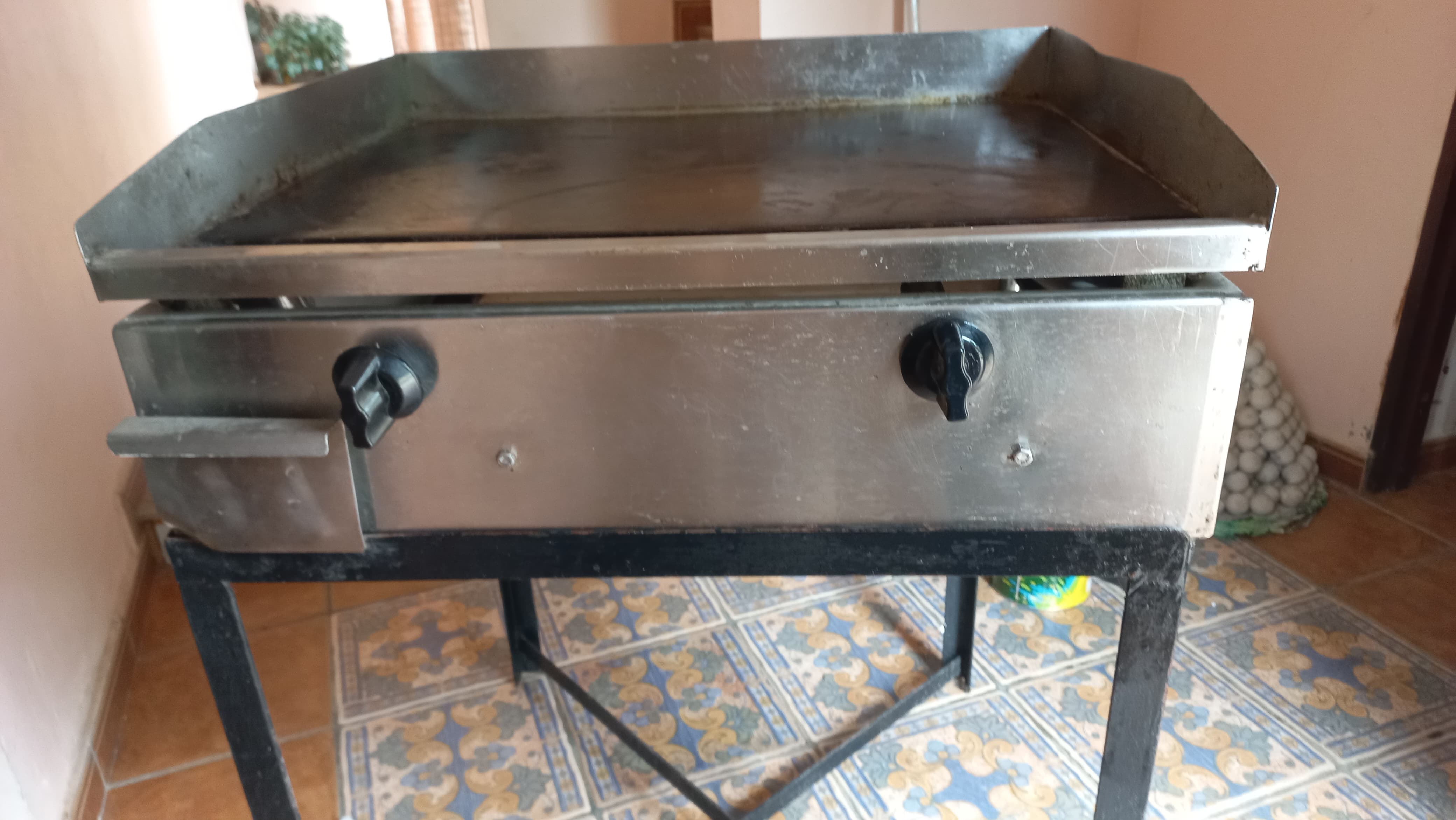 equipos profesionales - Plancha en acero inoxidable 0