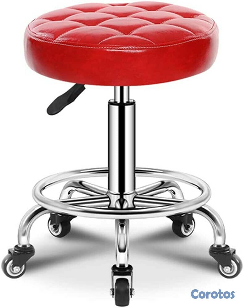 muebles y colchones - Taburete giratorio con ruedas 1