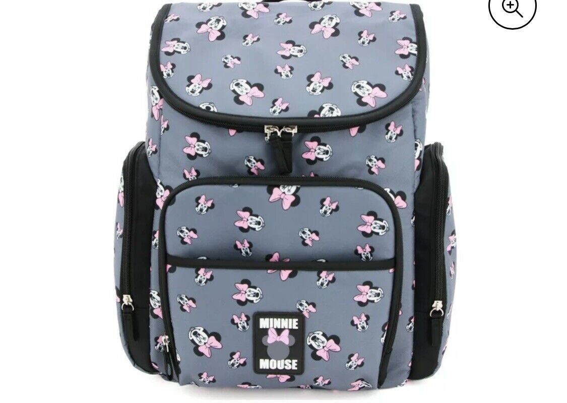 cuidado y nutricion - Pañalera Minnie y Mickey MouseBulto para mamá mochilla morral