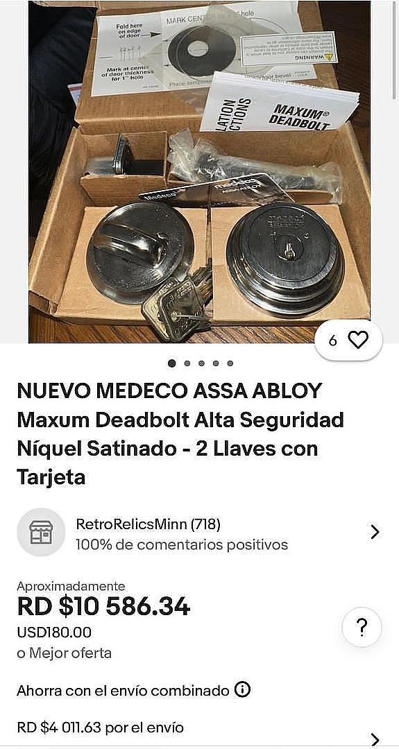 herramientas, jardines y exterior - Cerraduras de alta seguridad MEDECO ASSA ABLOY 0