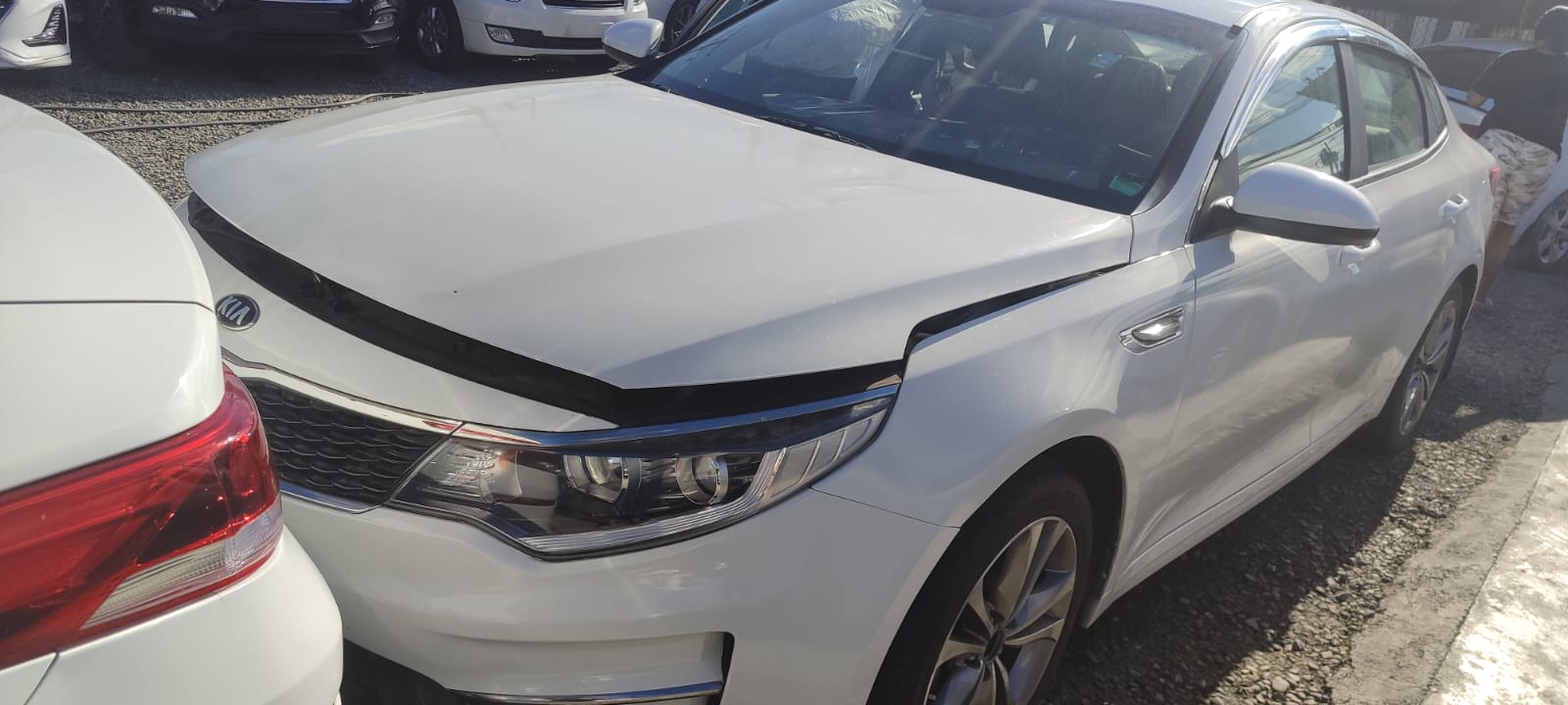 carros - KIA K5 BLANCO AÑO 2018 DESDE: RD$710,000.00