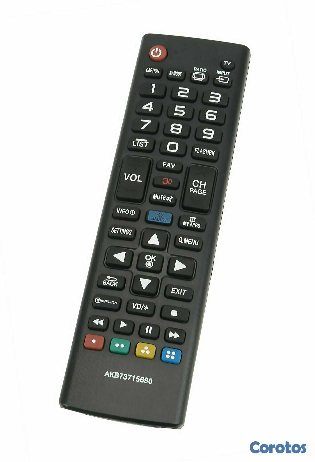 tv - Control Remoto Universal LG AKB73715601 – Reemplaz 2