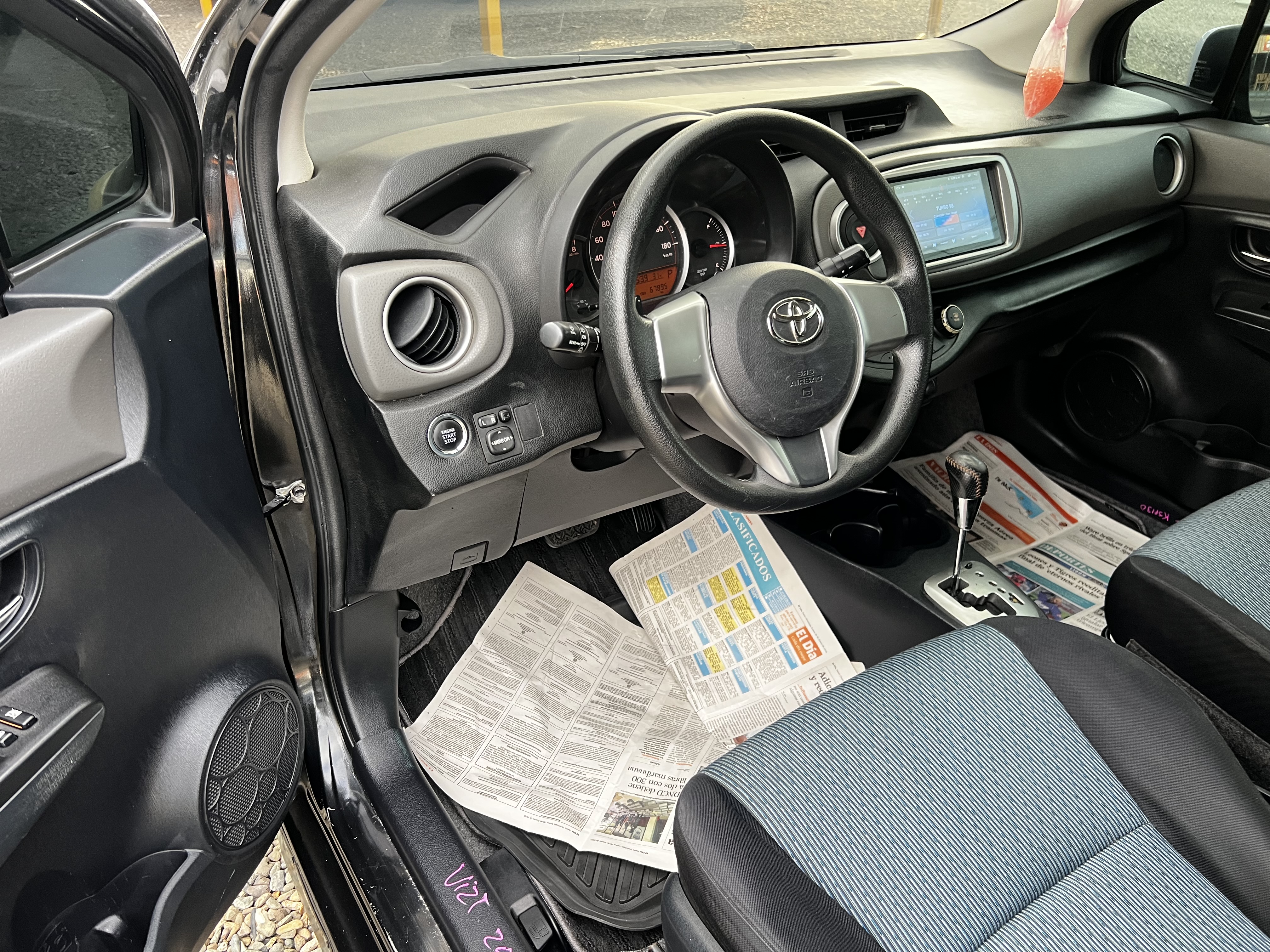carros - Toyota Vitz 2011 Full RS Yaris Fit logo march mira 8