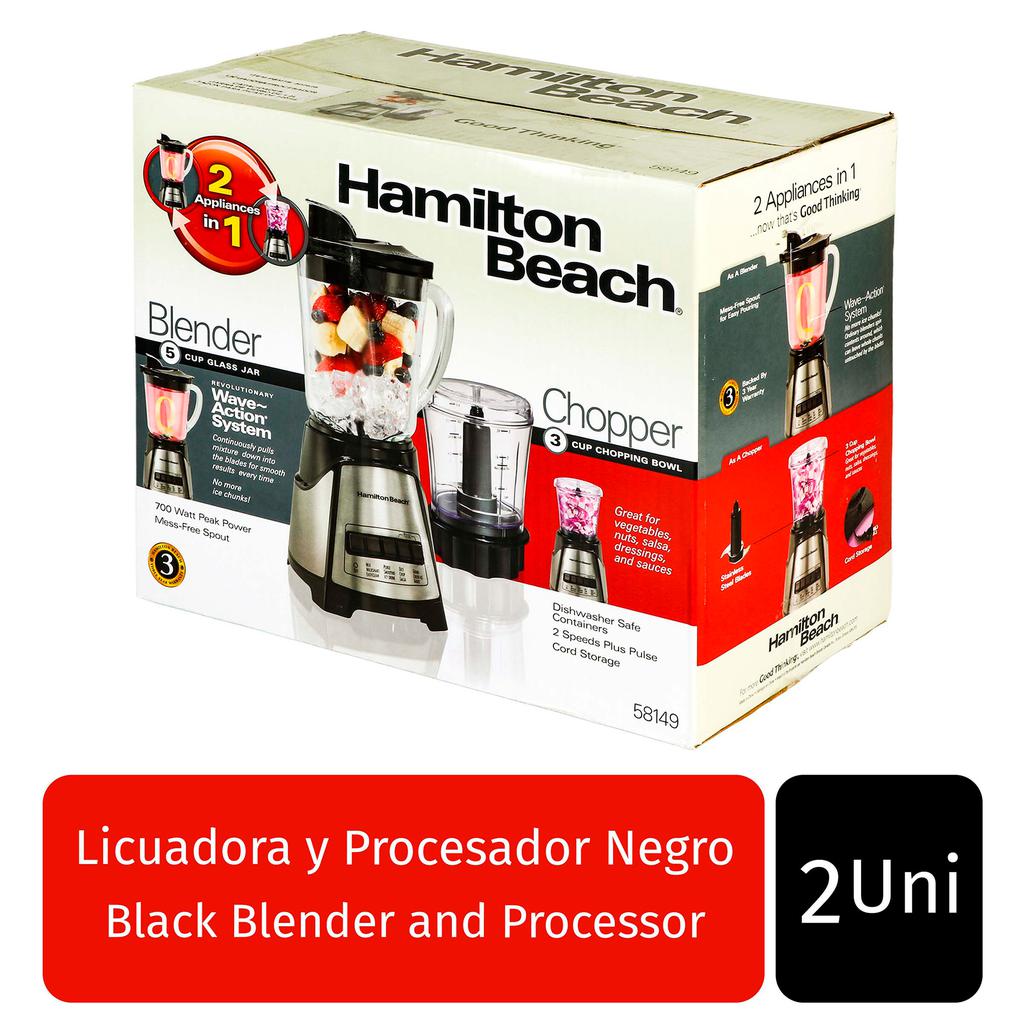 cocina - Hamilton Beach Licuadora y Procesador de Alimentos 4