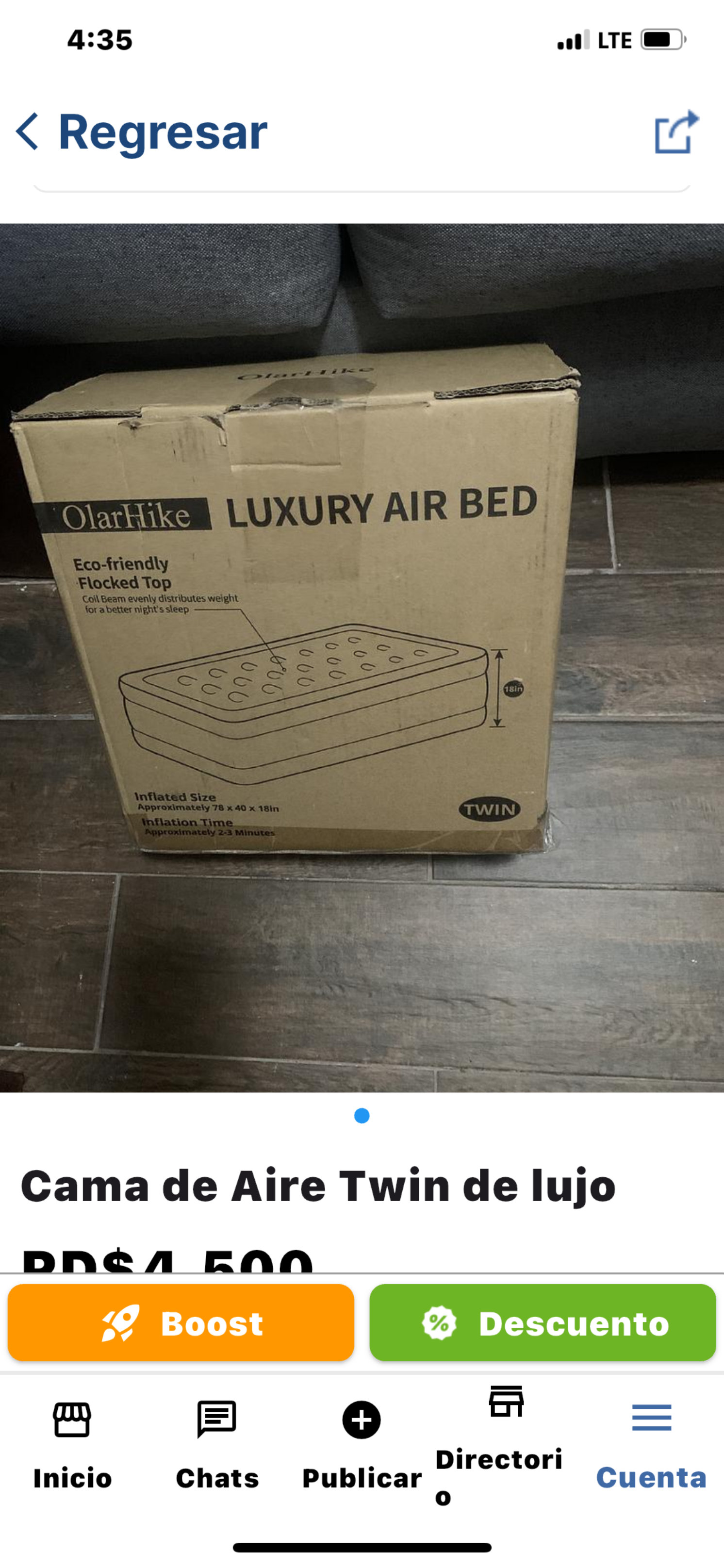 muebles y colchones - Colchón de lujo inflable 0