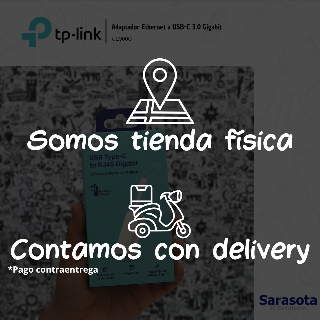 accesorios para electronica - Adaptador Ethernet RJ45 a USB-C TP-Link 2