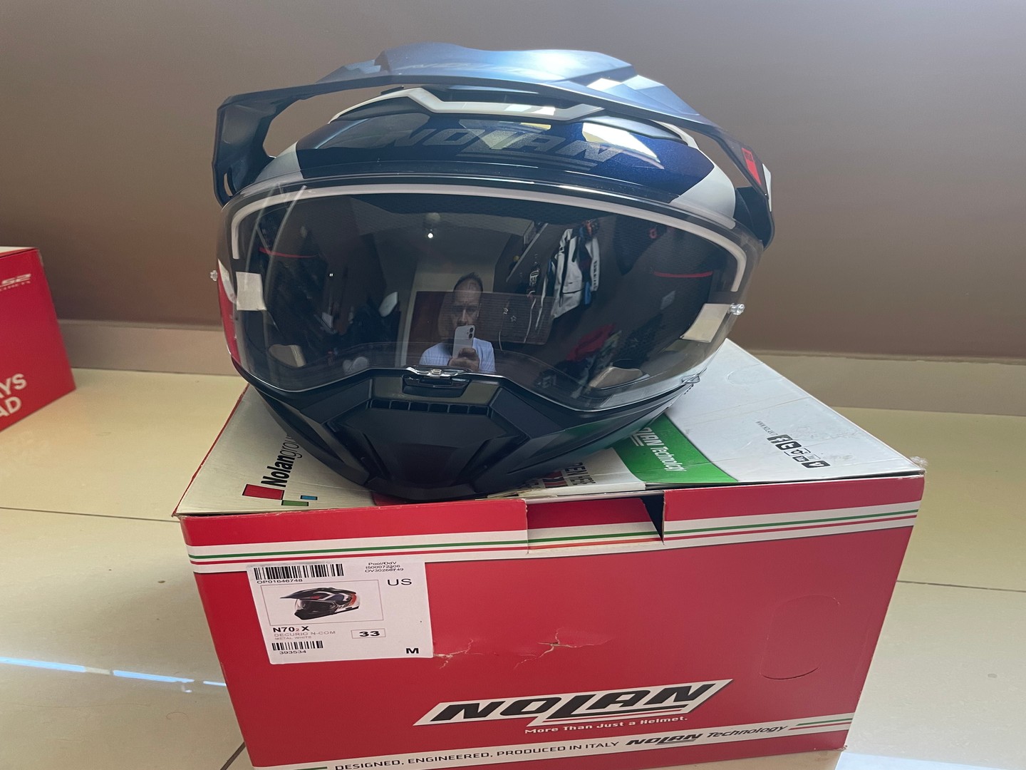 motores y pasolas - Casco para motor NOLAN N70 2X Size "M"  1