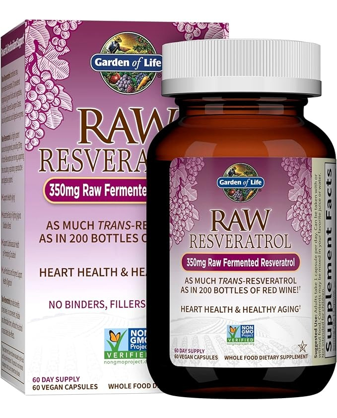 Salud y Equipamiento Médico - Resveratrol 350mg - 60 Cápsulas