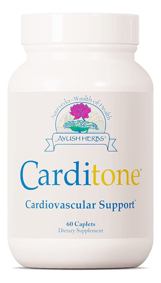 Salud y Equipamiento Médico - Ayush Herbs Carditone, Suplemento Herbal De Apoyo Cardiovascular 0