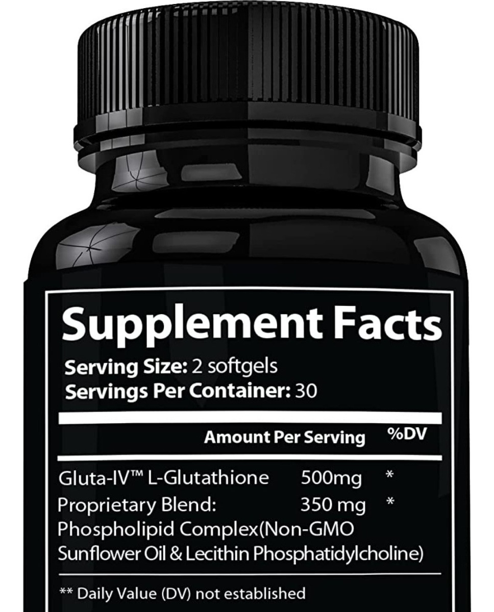 Salud y Equipamiento Médico - Glutation 60 Capsulas 500 Mg - Uni - Unidad A $2282 1