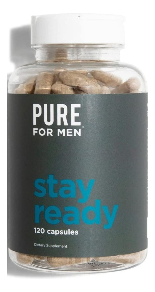 Salud y Equipamiento Médico - Pure For Men Fibra 120 Capsulas - - Unidad A $1766