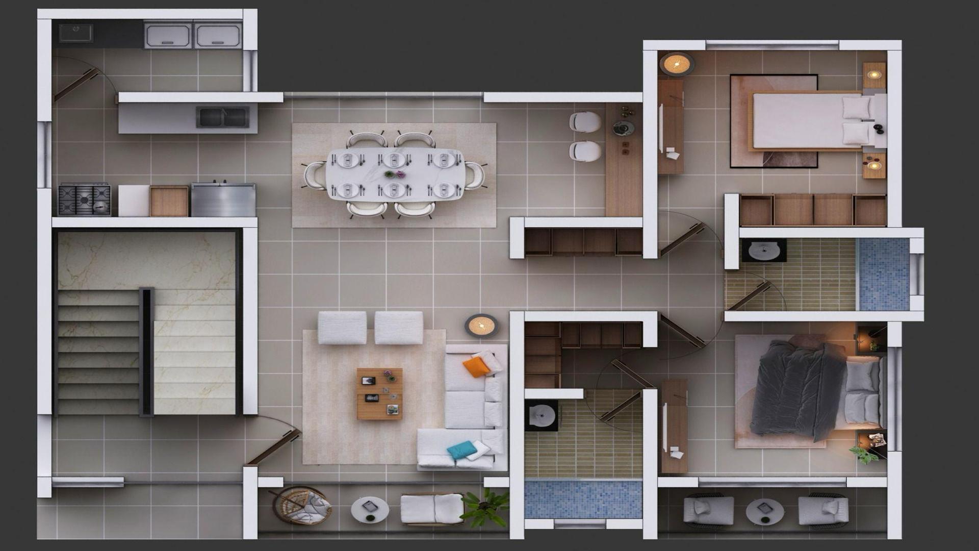 apartamentos - Apartamentos en venta - Residencial Cibeles en El Dorado II 6