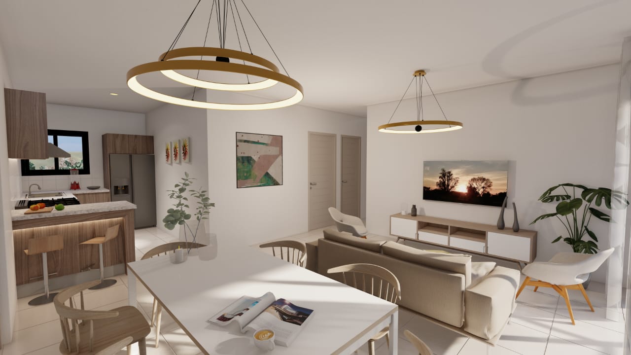 apartamentos - APARTAMENTOS EN VENTA CON BONO VIVIENDA, SANTIAGO. 3