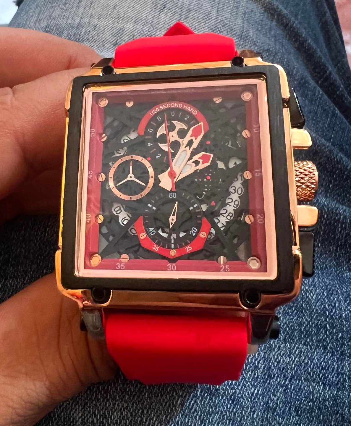 joyas, relojes y accesorios - Reloj Lige Cronografo fechero Cristal Mineral 1Mes 0
