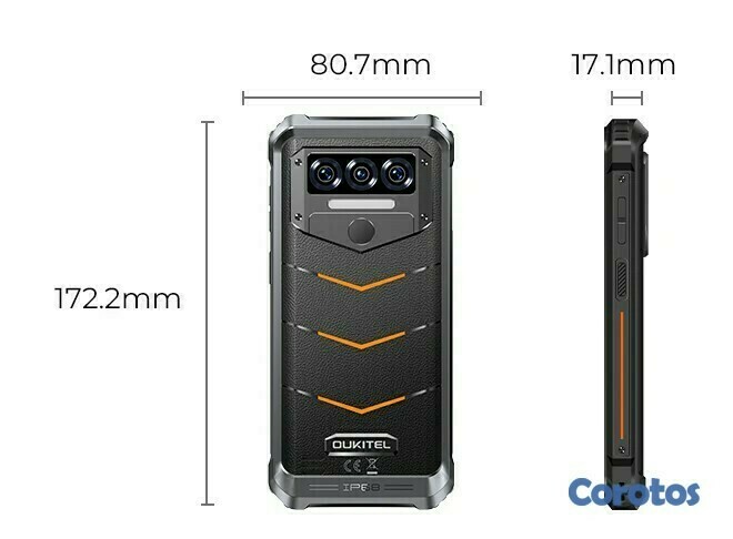 celulares y tabletas - TELEFONO OUKITEL WP38 256 + 12 2