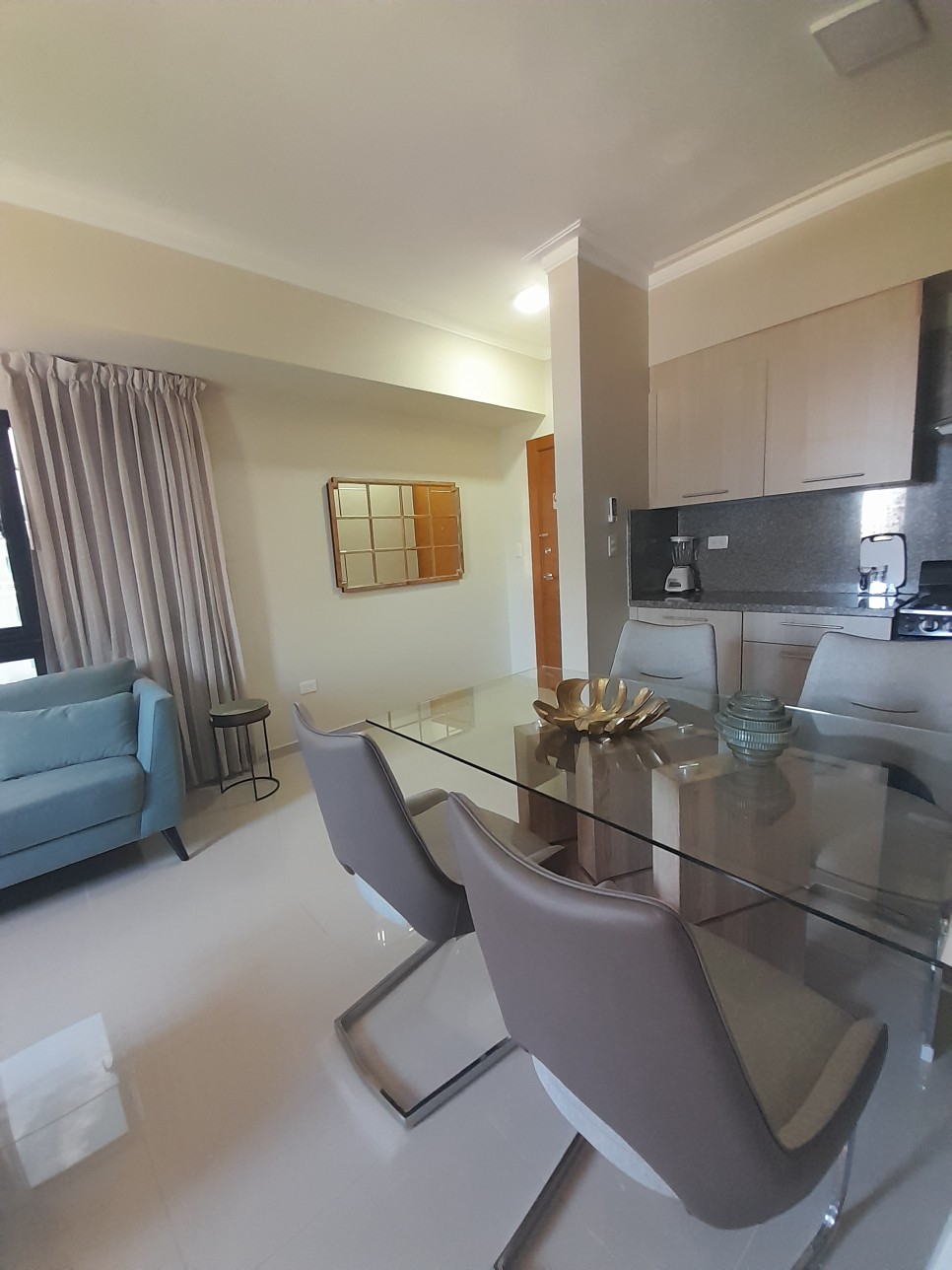 apartamentos - Rento apartamento amueblado moderno nuevo 1