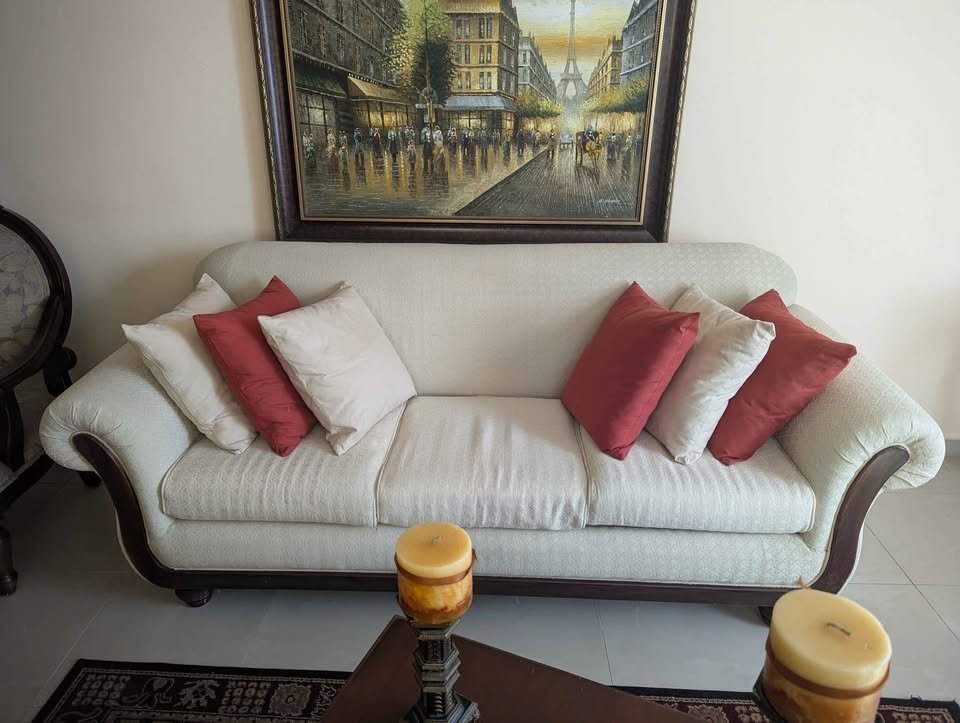 muebles y colchones - Juego de muebles en caoba 0