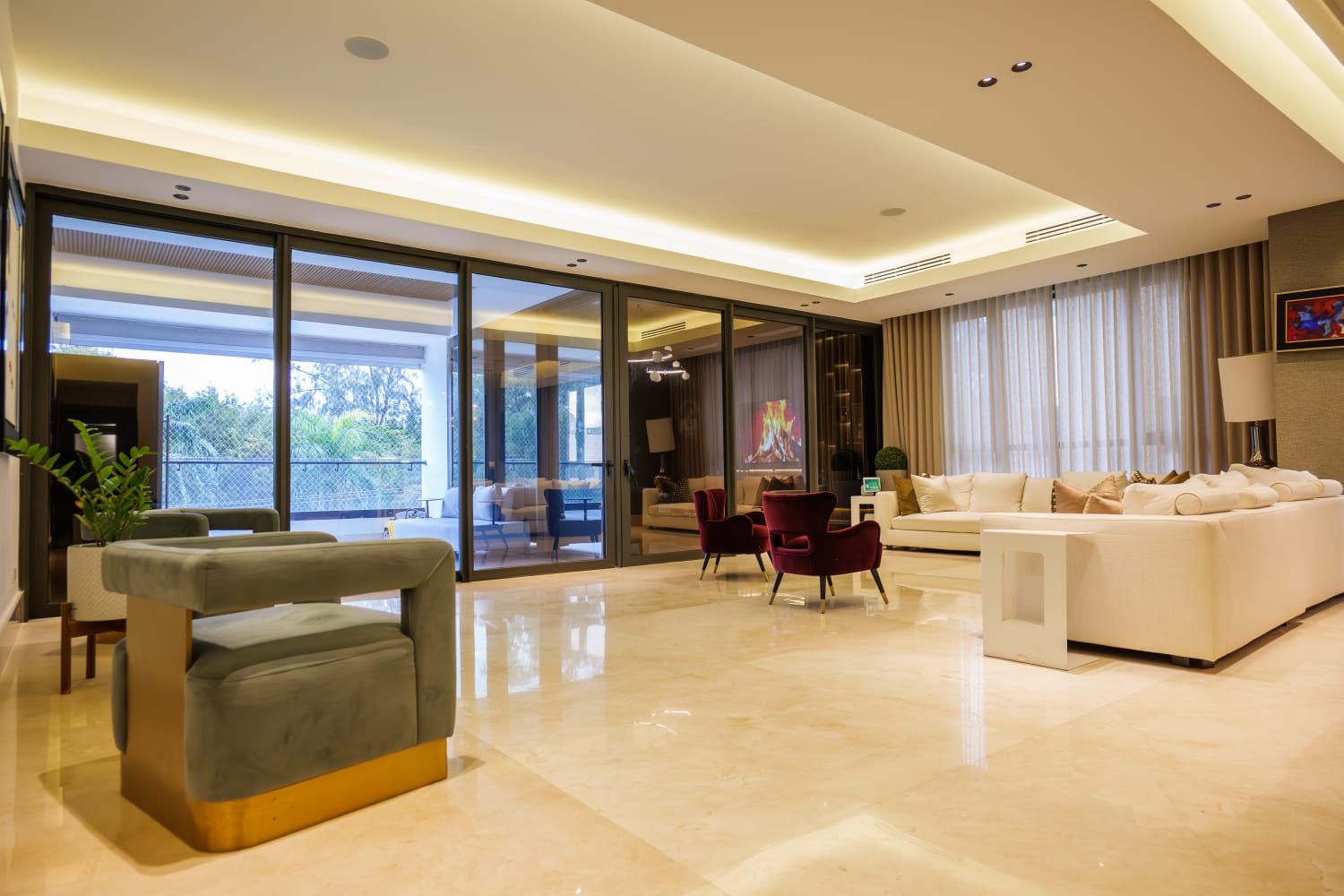 apartamentos - Apartamento Av. Anacaona Piso 22 4 parqueos  4