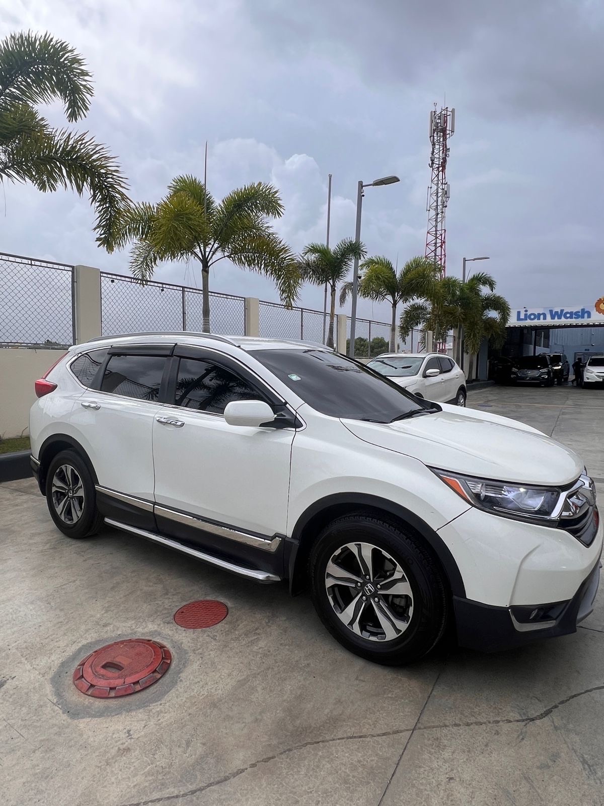jeepetas y camionetas - Honda CRV blanca 2018 0