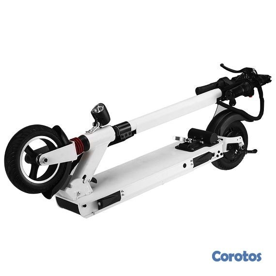 bicicletas y accesorios - PATINETA SCOOTER ELECTRICA OE-E-HB2 BLANCA 2