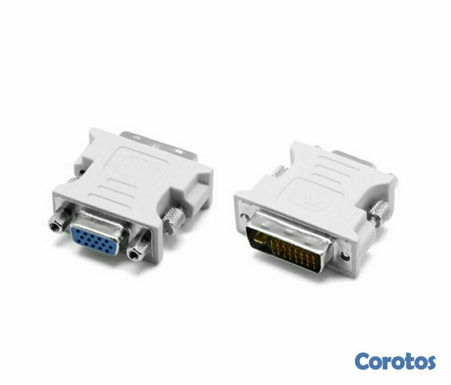 computadoras y laptops - ADAPTADOR DVI (M) A VGA HD15 (F) XTECH (XTC-362)