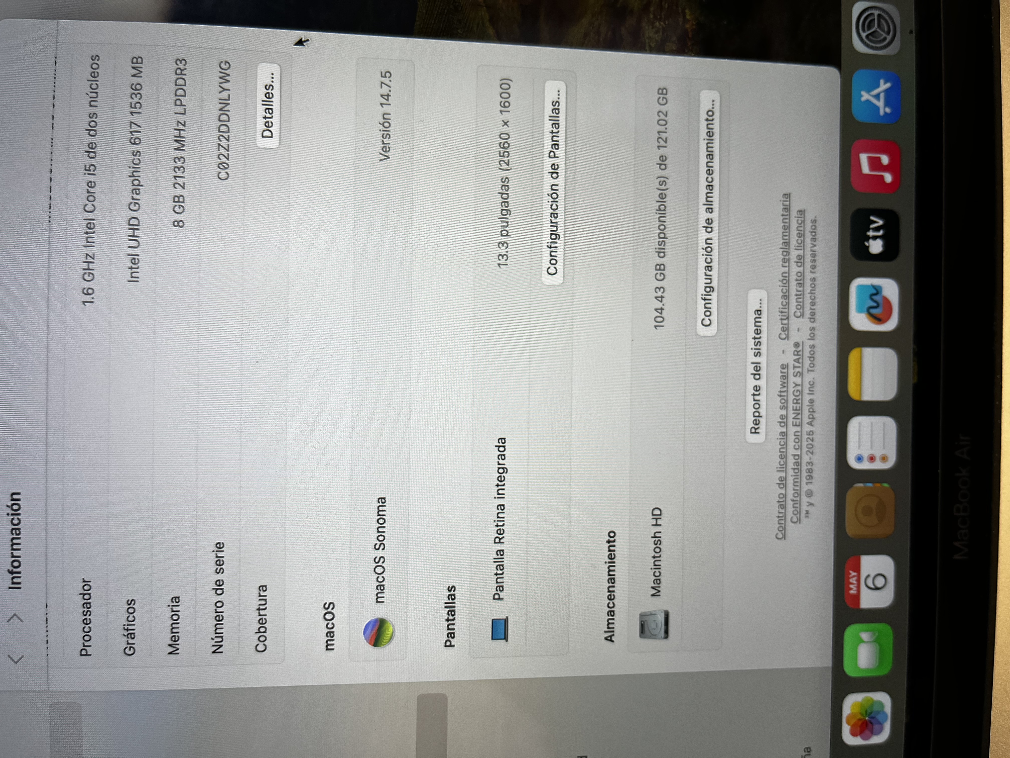 computadoras y laptops - Macbook air 2019 5