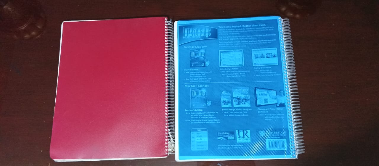 libros y revistas - Libros Interchange Fourth Edition Rojo y  azul 1