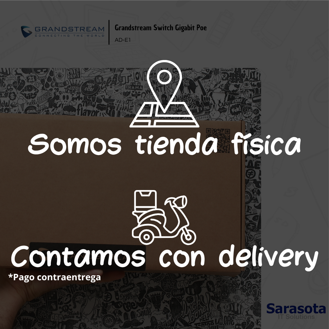 accesorios para electronica - Grandstream Switch Gigabit Poe 8 Puertos GWN7801P  2