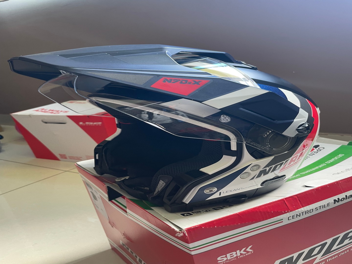 motores y pasolas - Casco para motor NOLAN N70 2X Size "M"  3