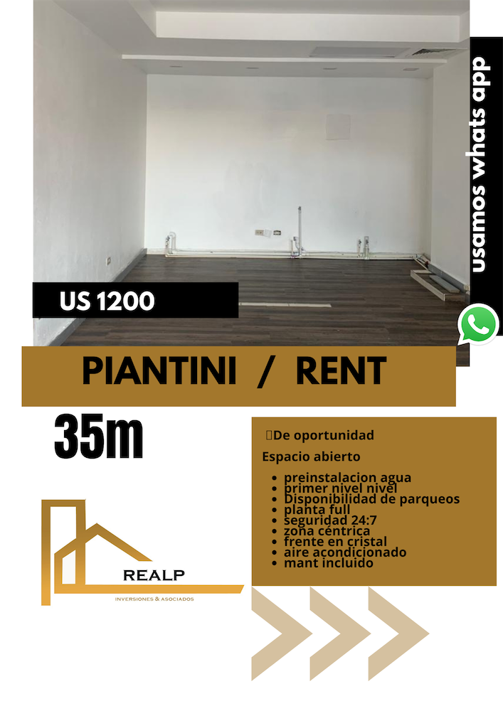 oficinas y locales comerciales - Local Piantini primer nivel 0