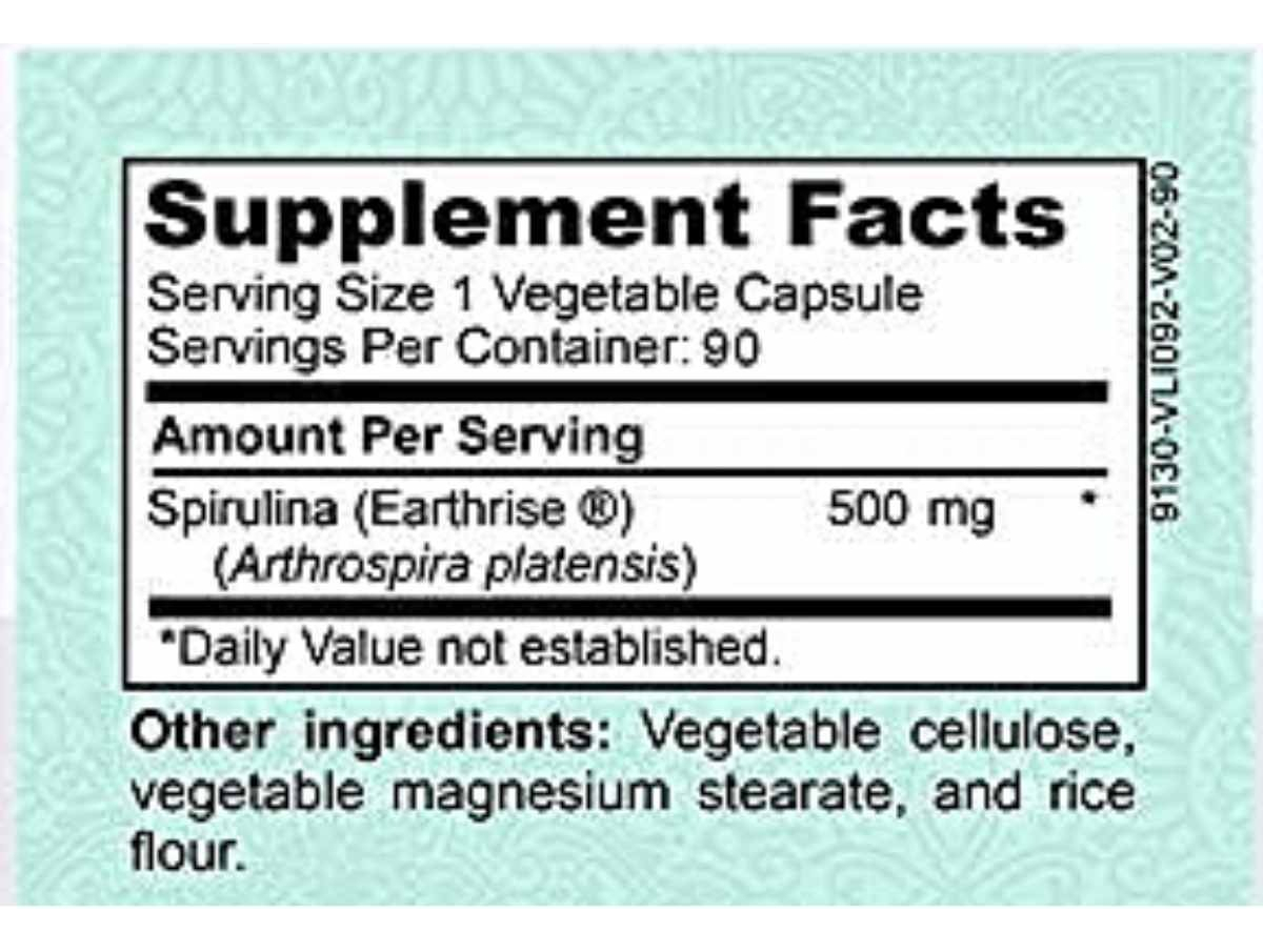 Salud y Equipamiento Médico - Espirulina 90 capsulas Alaya Naturals 1