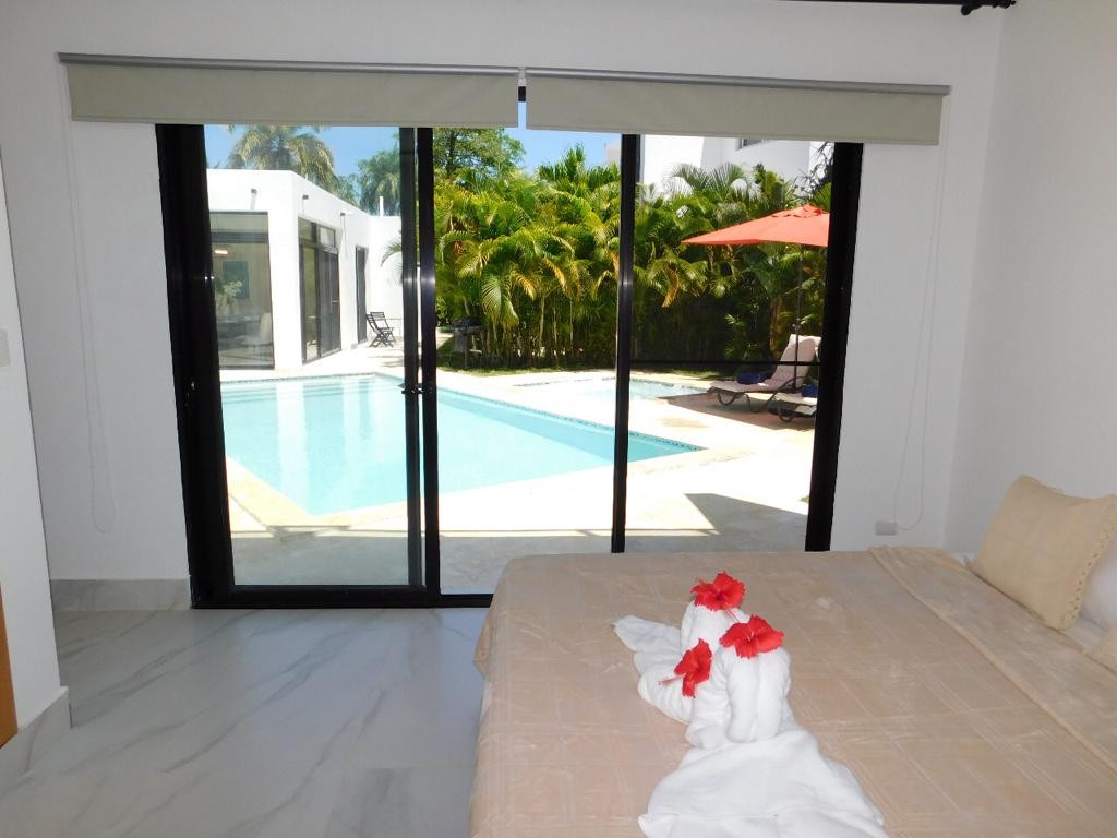 casas vacacionales y villas - Encantadora villa a un minuto de la playa caminando con todo en primera  7