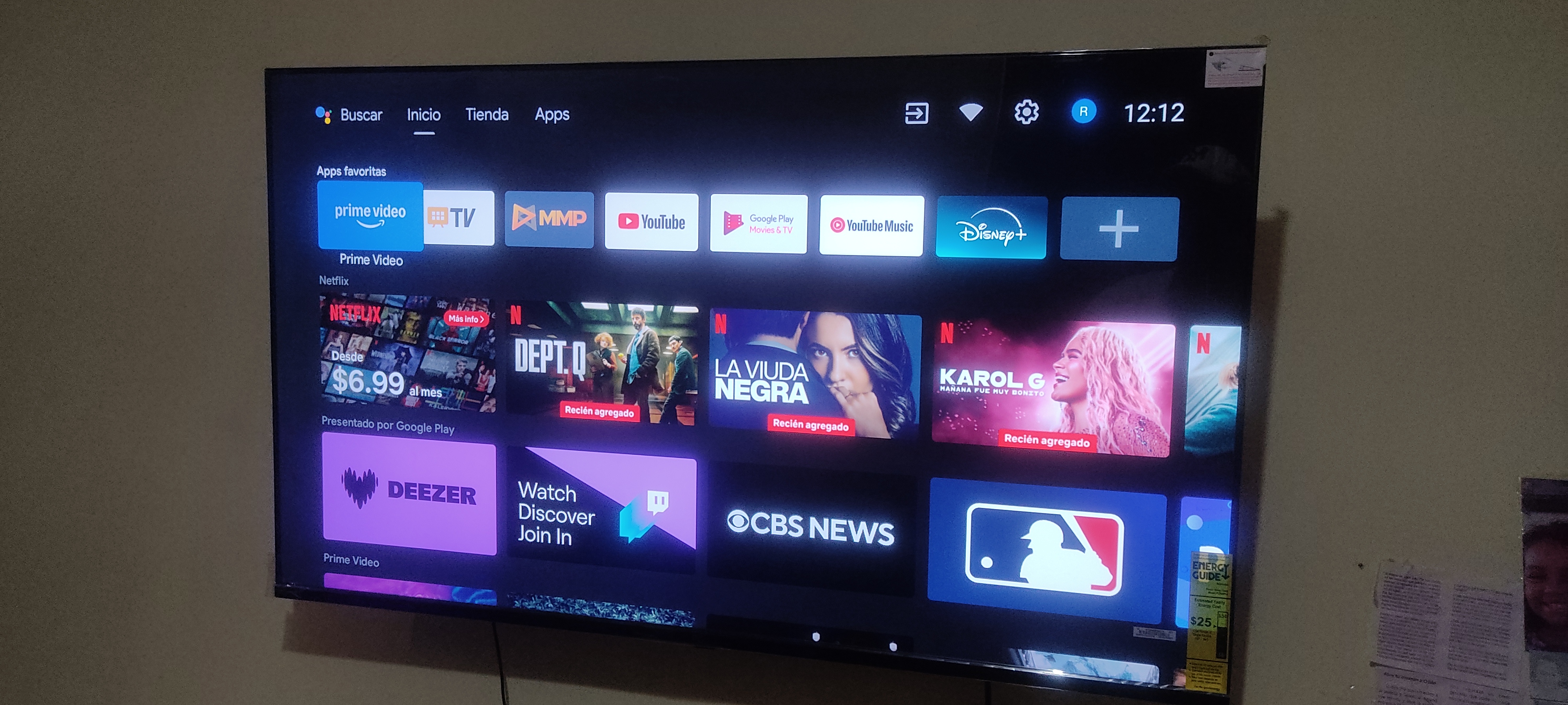 tv - A LA VENTA ESTE EXCELENTE TELEVISOR ANDROID 55 PULGADAS 4K. 4