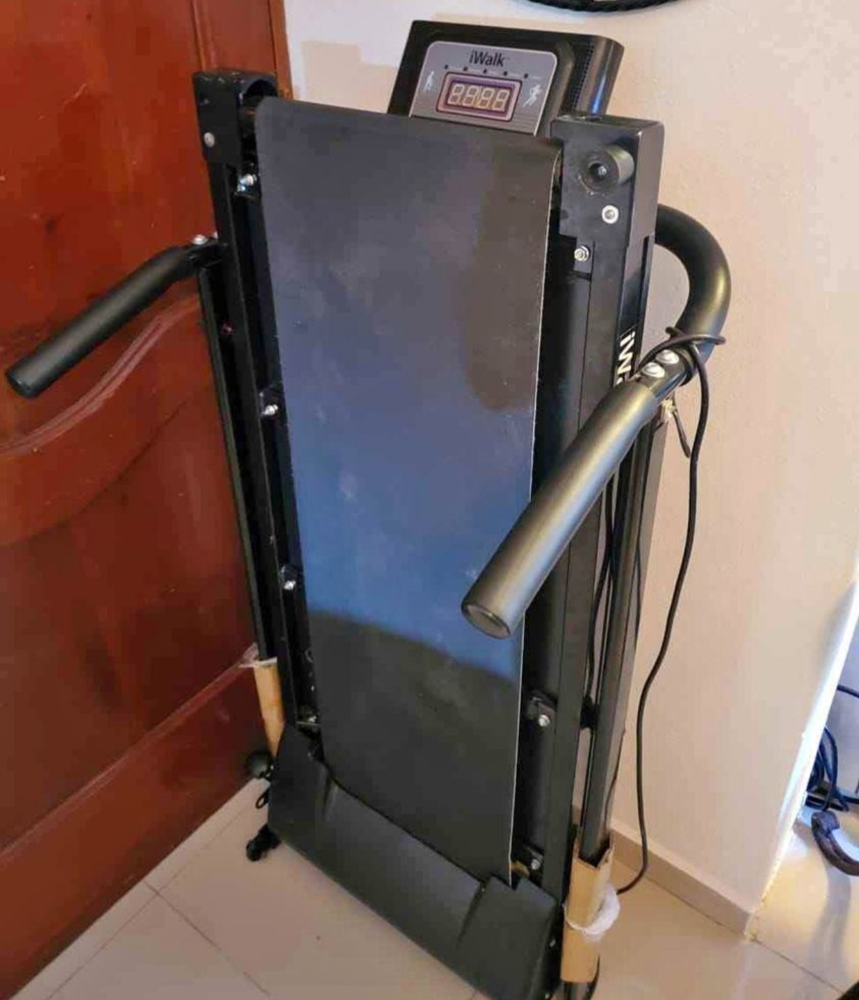deportes - Caminadora electrica plegable usa 110 v de luz  2