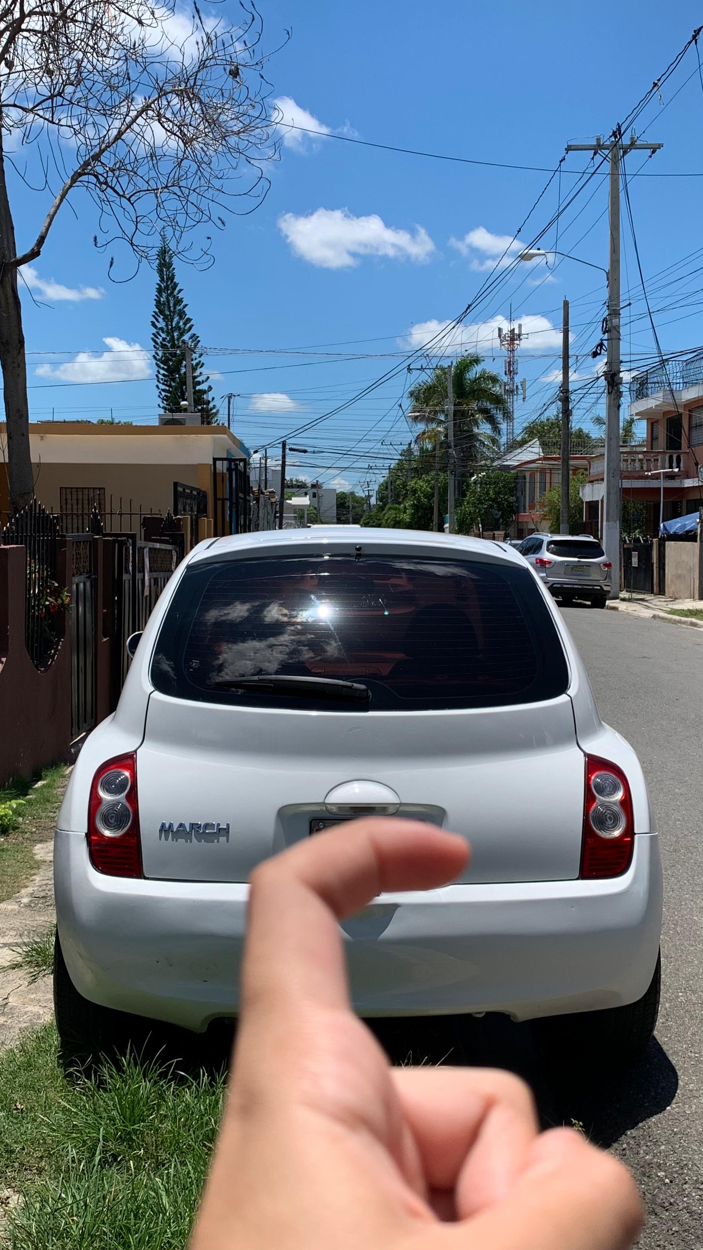 carros - NISSAN MARCH 2006 BLANCO 3