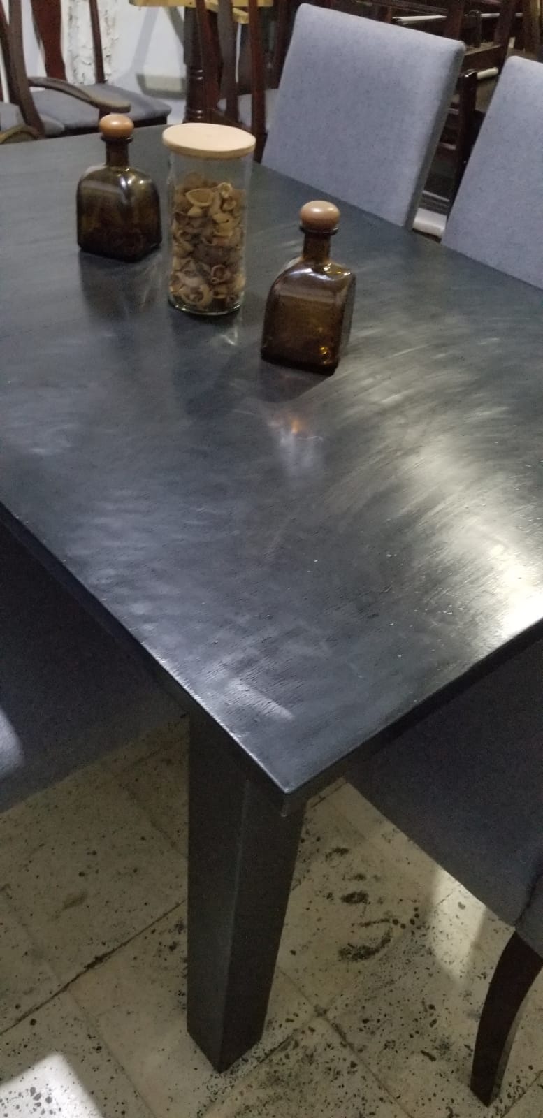 muebles y colchones - comedor usado 6 sillas importados ni roto ni flojo bien de pintura  7