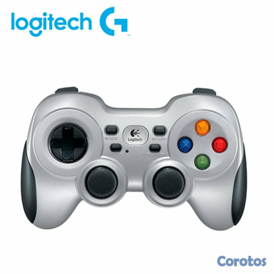 computadoras y laptops - GAMEPAD LOGITECH F710 2.4 GHZ WIRELESS, VIBRATION ON/OFF BUTTON, 2 AA BATTERIES. 1
