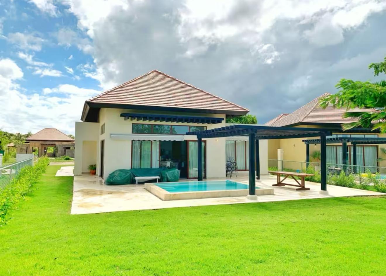 casas vacacionales y villas - Villa disponible para renta a largo en Green Village, Cap Cana 🌴 2