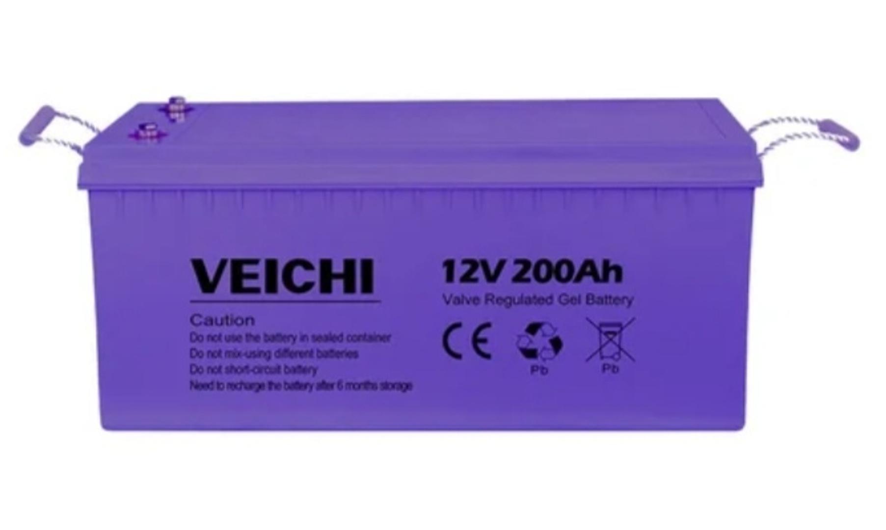 plantas e inversores - BATERÍA DE GELATINA 12V 200Ah