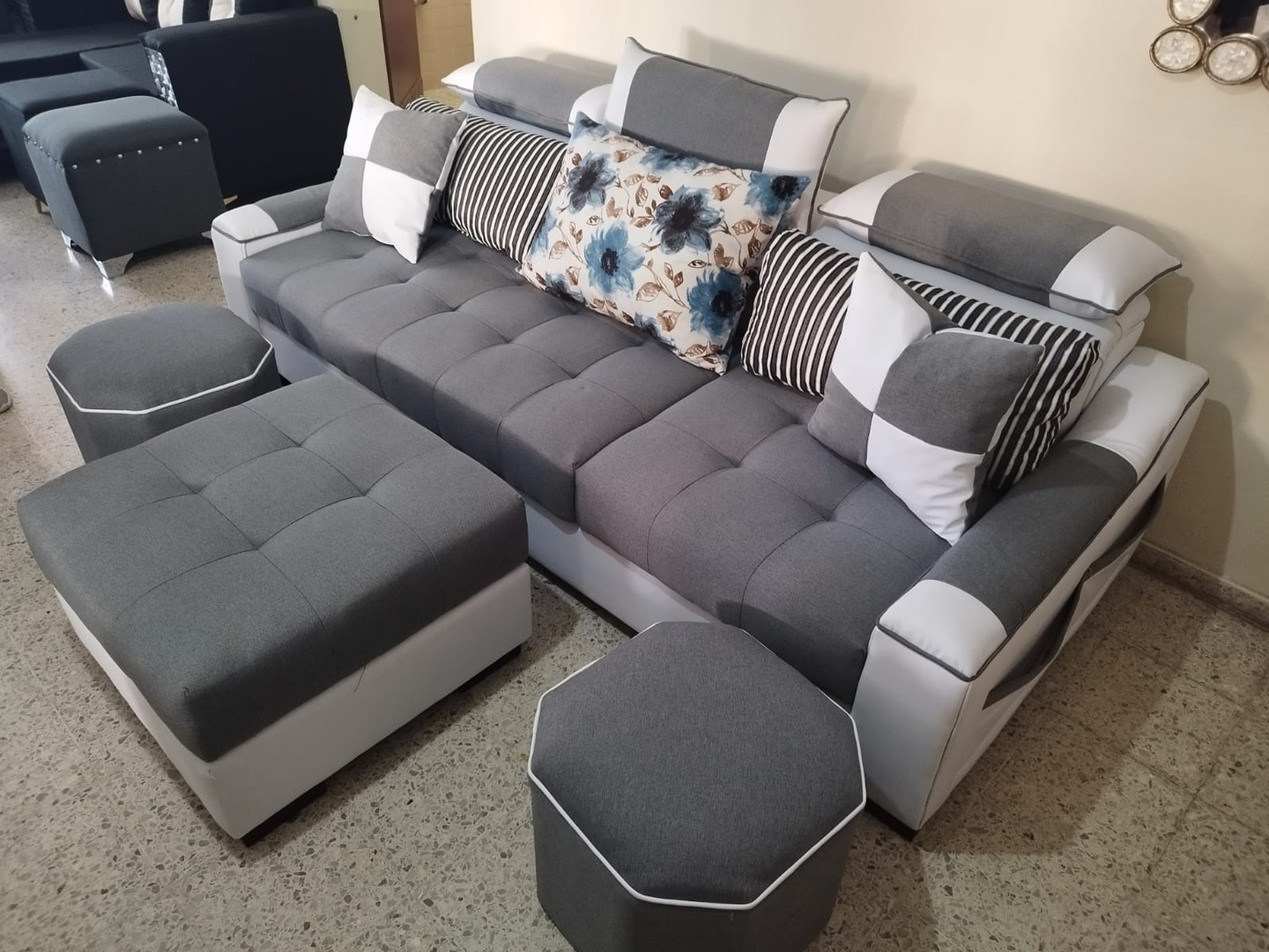 muebles y colchones - Muebles sofá moderno estilo asiatico 3