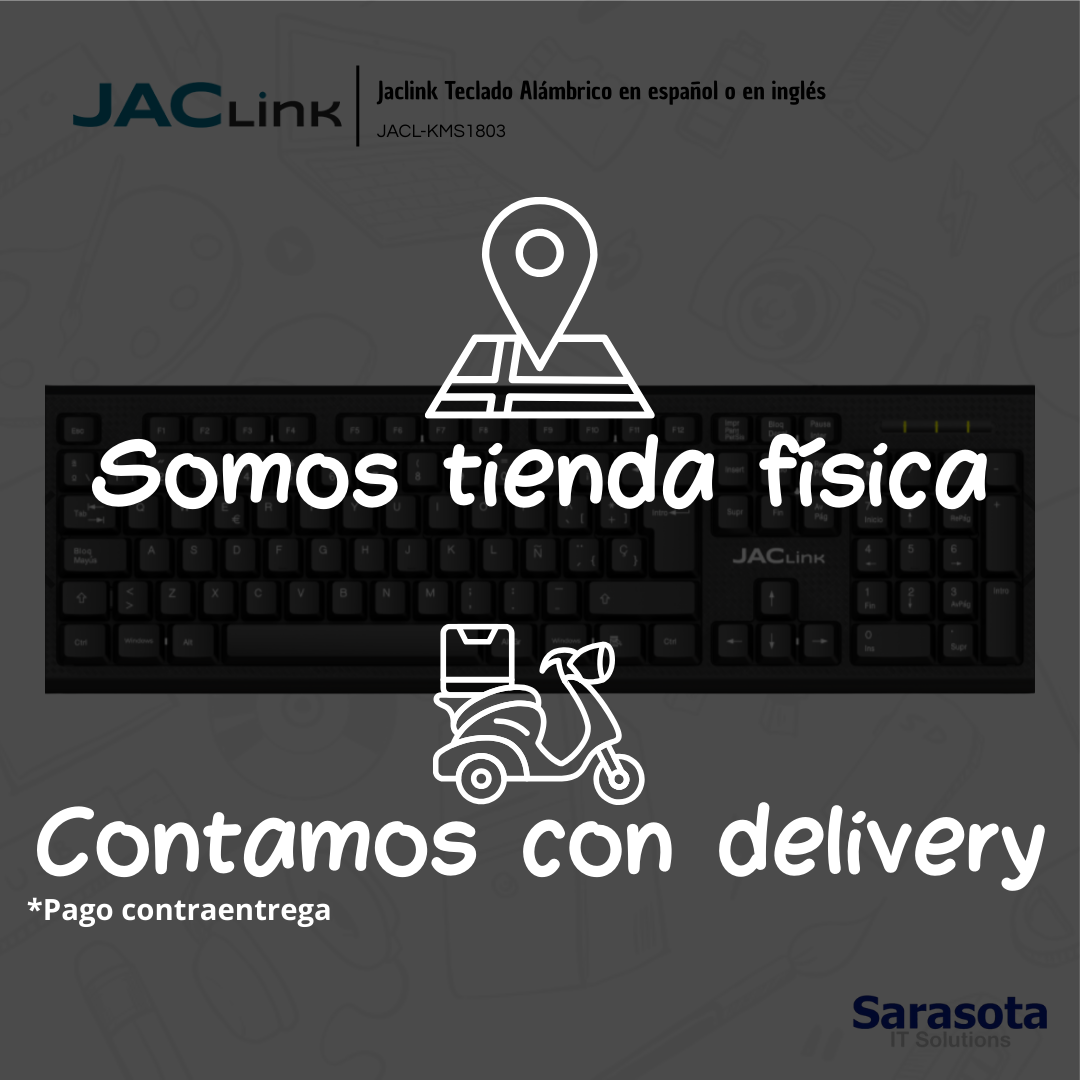 accesorios para electronica - Jaclink Teclado Alámbrico en español o en inglés 2