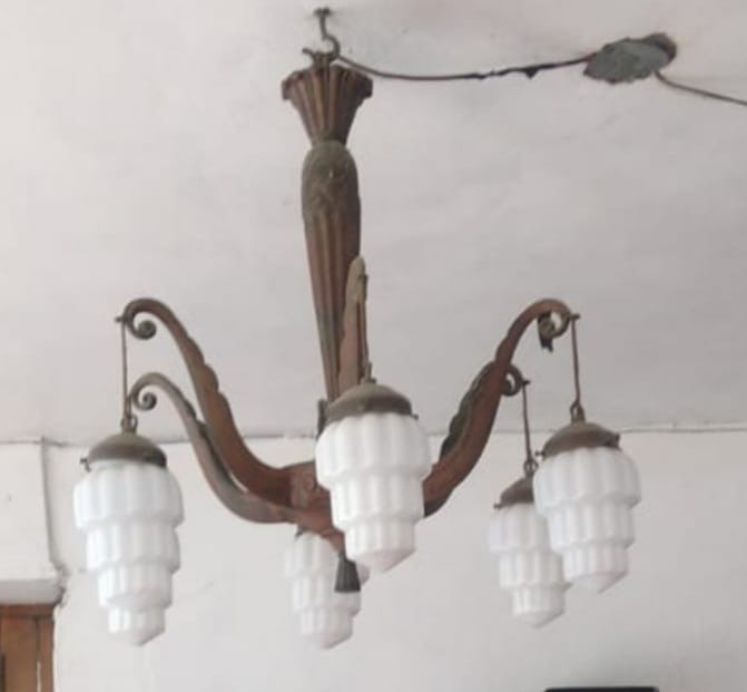 decoración y accesorios - Araña antigua muy antigua  0