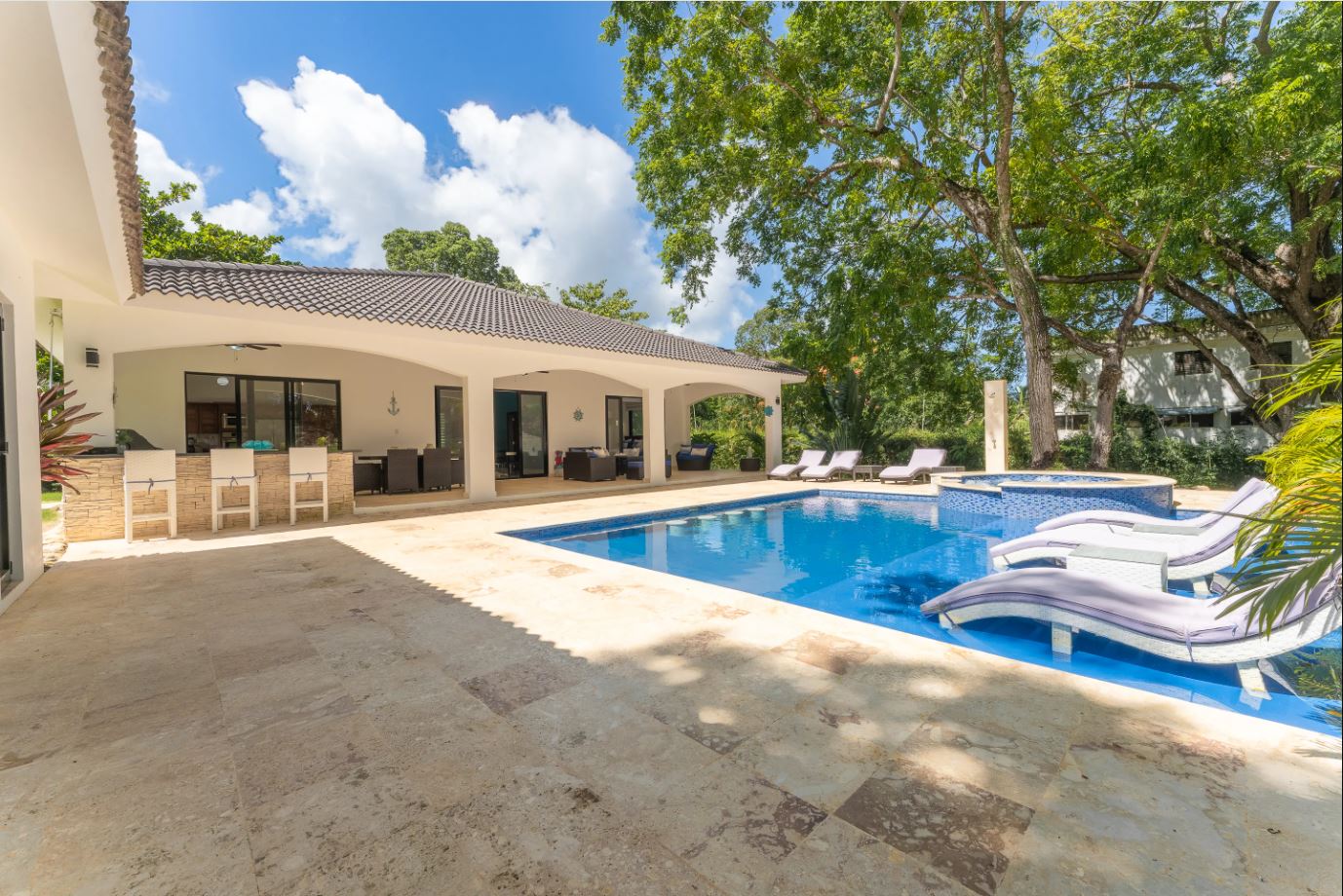 casas vacacionales y villas - Villa en Proyecto Exclusivo en Sosua Puerto Plata 
