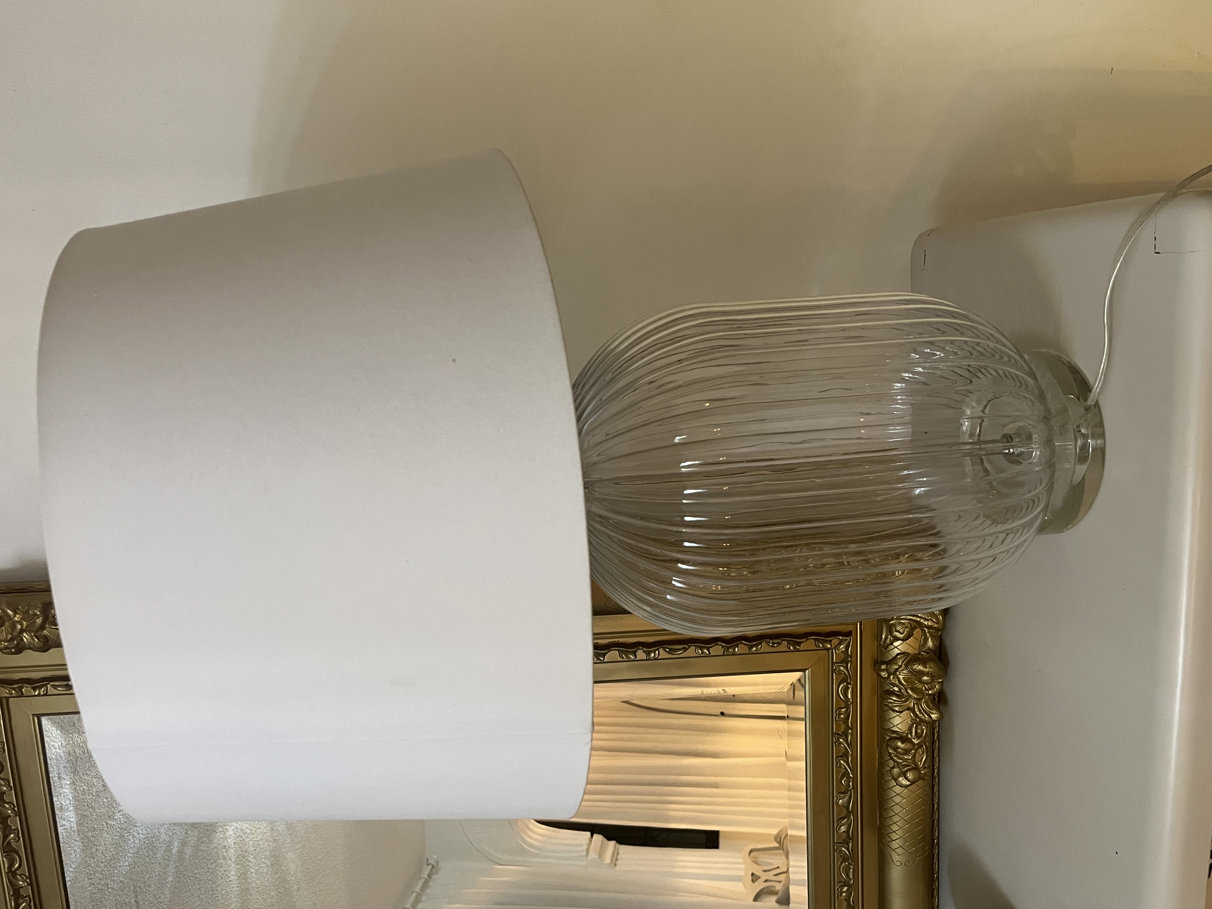 decoración y accesorios - Lámpara blanca 