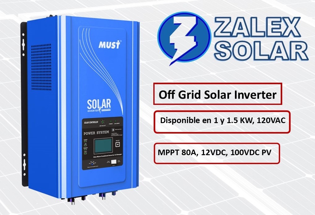 plantas e inversores - Inversores Solares de 1 y 1.5kw 0