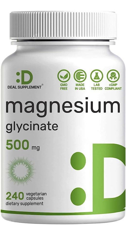 Salud y Equipamiento Médico - Deals Glicinato Magnesio 240 cap 0